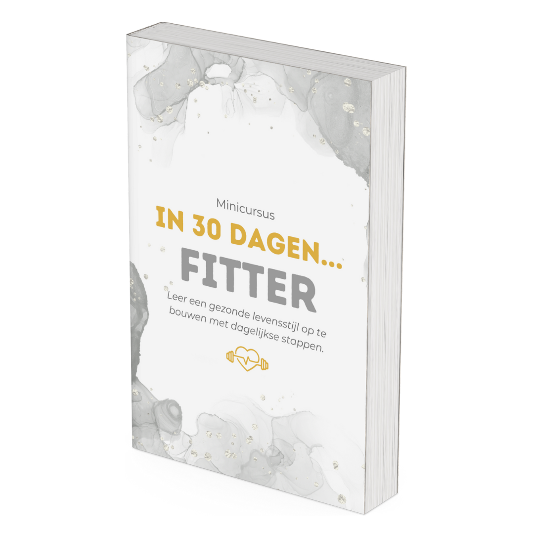 Coming soon - In 30 dagen... Fitter - Werkboek